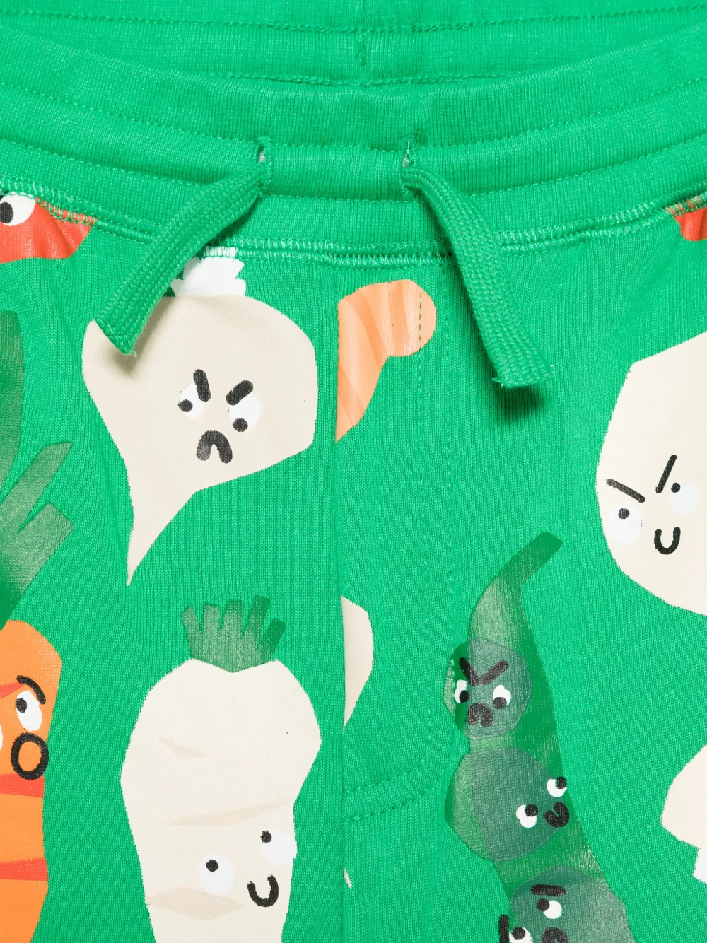 Stella McCartney Kids Trainingsbroek met trekkoord Groen