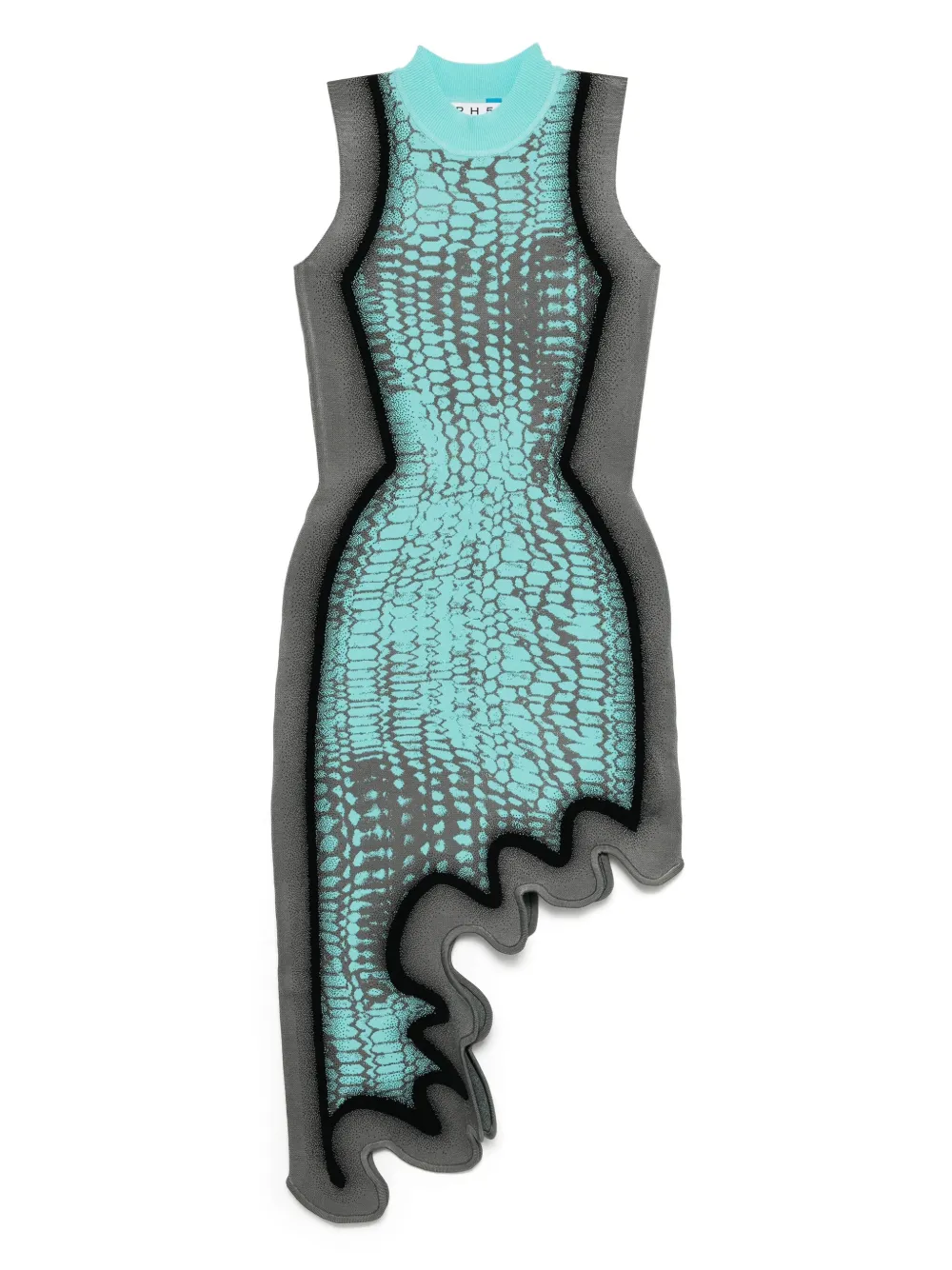 Ph5 Brooklyn Wavy Asymmetric Dress