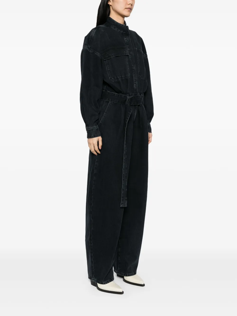 FRAME The Cocoon jumpsuit Blauw