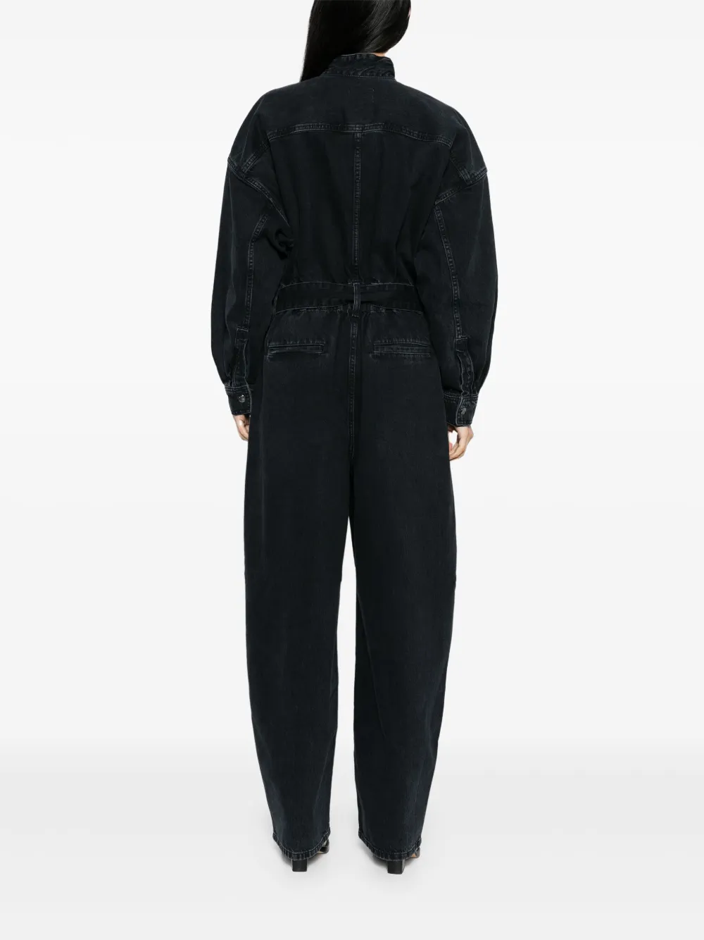 FRAME The Cocoon jumpsuit Blauw