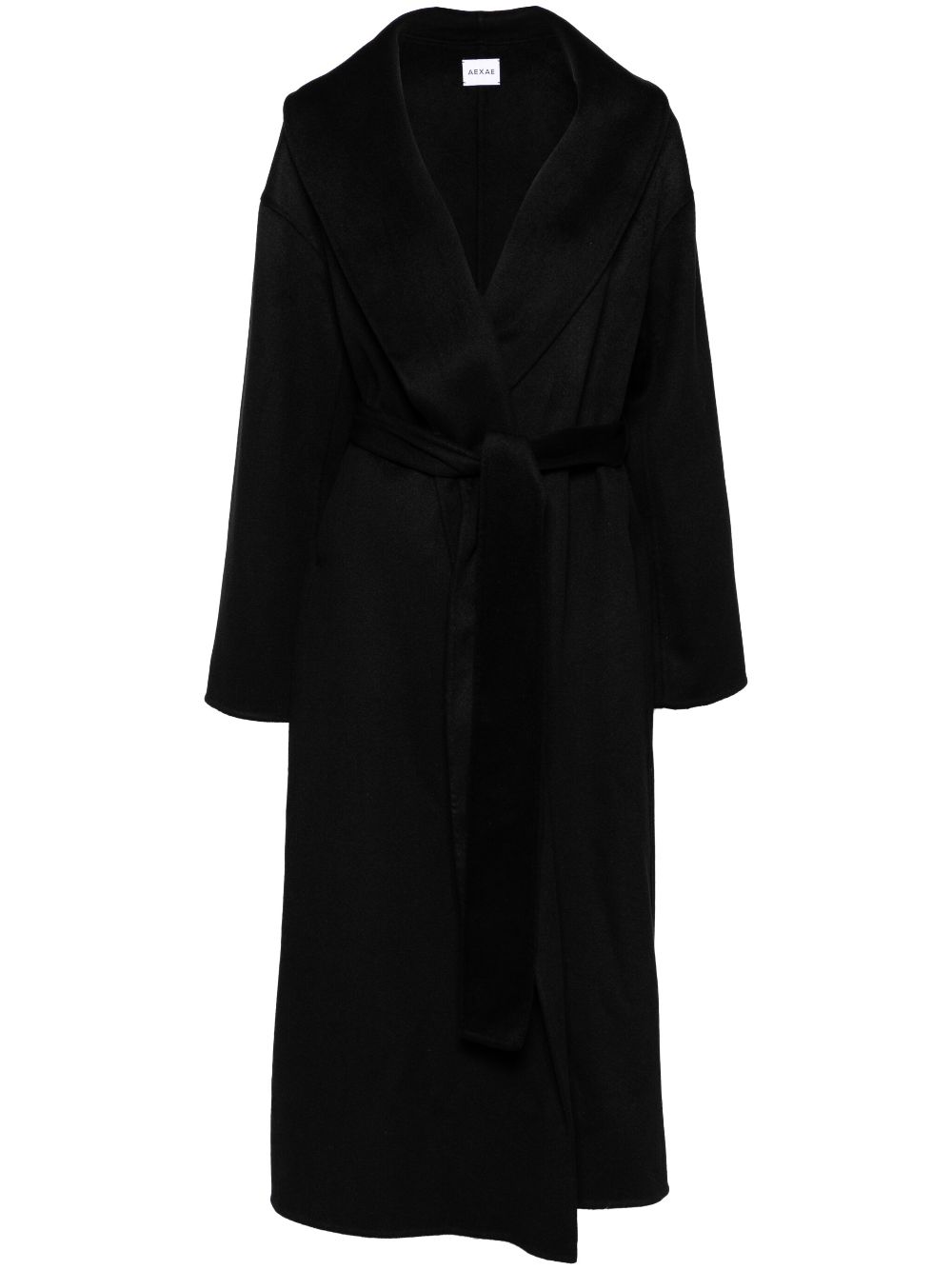 AEXAE single breasted coat - Black