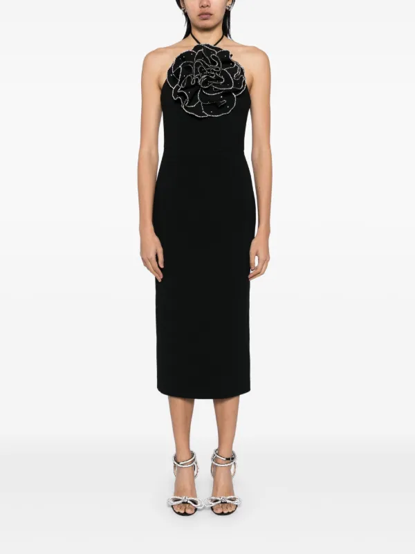 Rebecca Vallance Eliana ホルターネック ドレス | ブラック