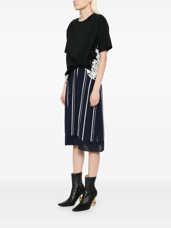 【3.1 Phillip Lim】Draped Shirt Combo Slip ワンピース Draped T-Shirt Slip Combo Dress – 3.1 Phillip Lim