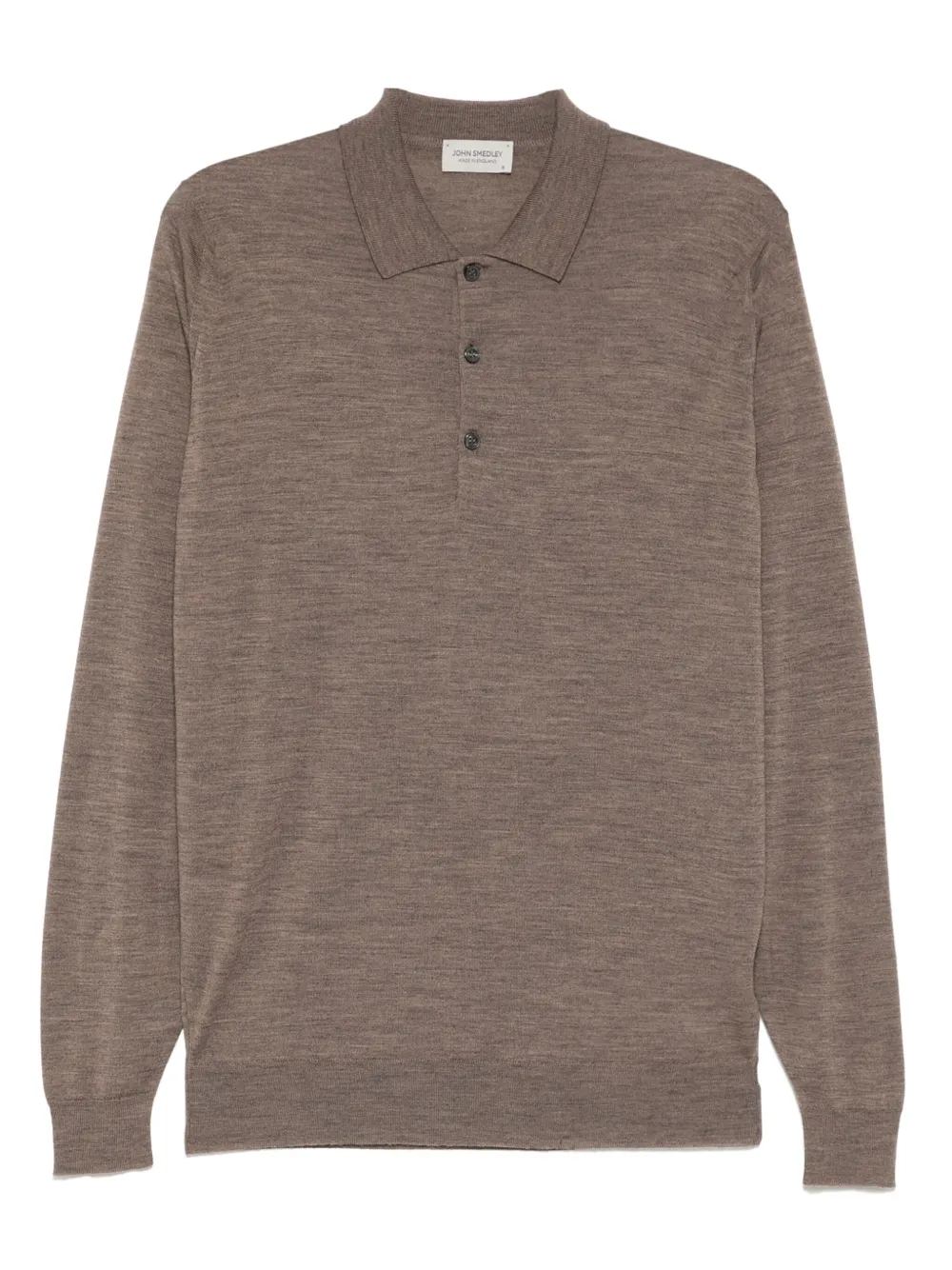 John Smedley playera tipo polo Belper | marrón | Image 1
