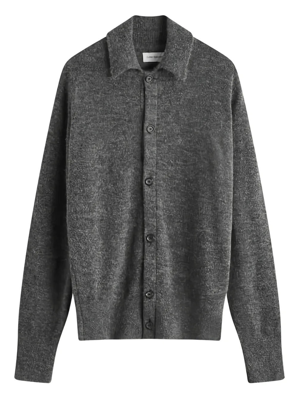 Oliver Spencer collared button cardigan | Grey | Image 1
