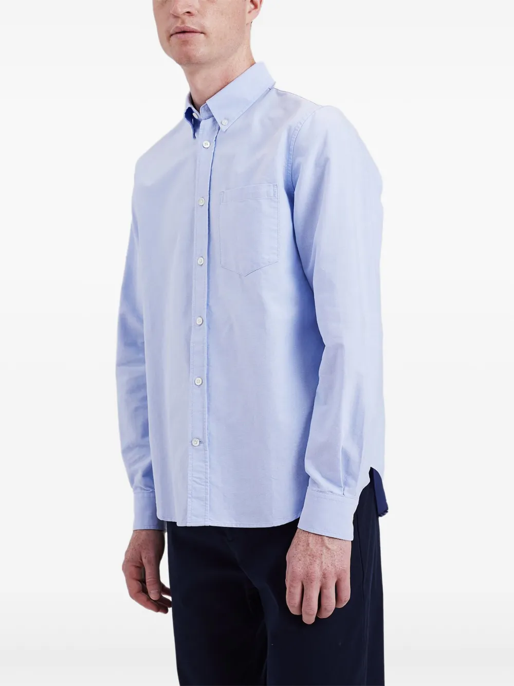 Norse Projects Overhemd met lange mouwen Blauw