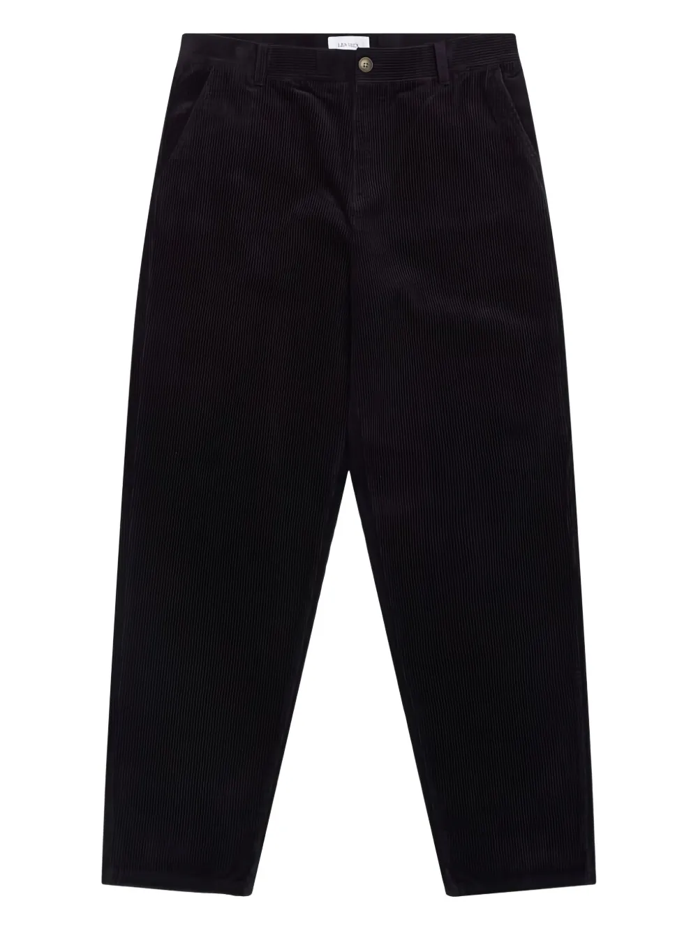 Les Deux Ribfluwelen broek met opgestikte zak Blauw