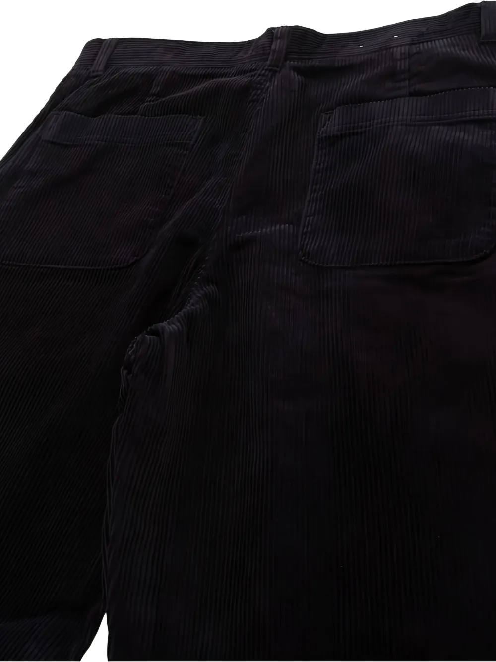 Les Deux Ribfluwelen broek met opgestikte zak Blauw