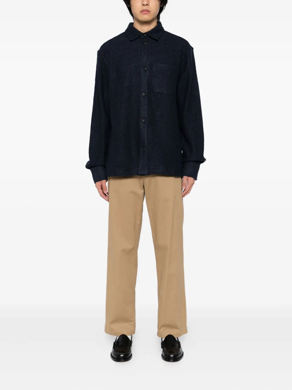 Les Deux wool-blend jacket | Shirt Jackets | Image 2
