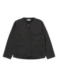 Universal Works collarless jacket - Grey