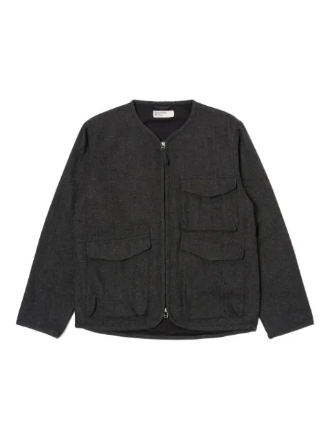 Universal Works Kragenlose Jacke