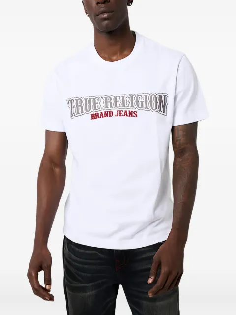 True Religion embroidered cotton T-shirt