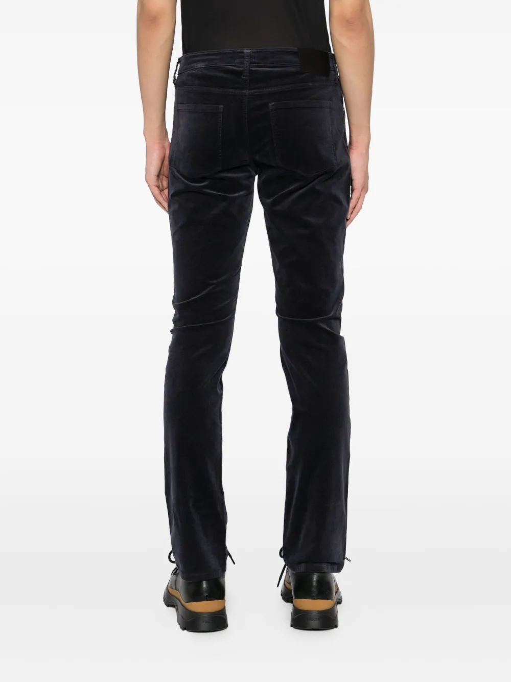 PAIGE Federal straight broek Blauw