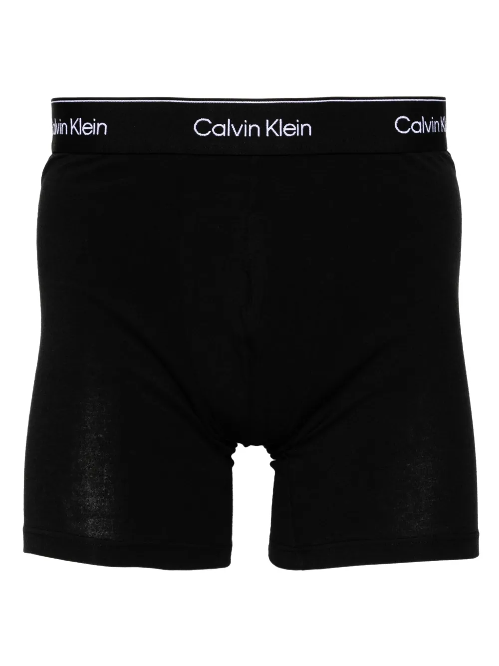 Calvin Klein Drie moderne boxershorts - Zwart