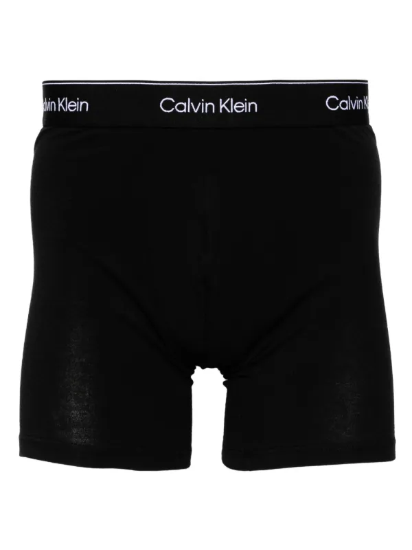 Calvin Klein Modern Boxers (set Of three) Black FARFETCH GR