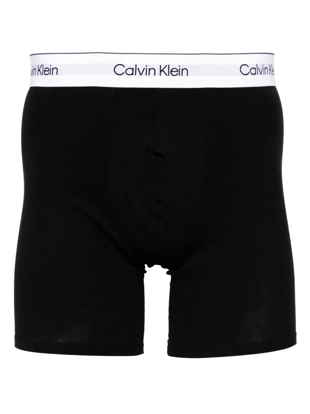 Calvin Klein Drie moderne boxershorts - Zwart