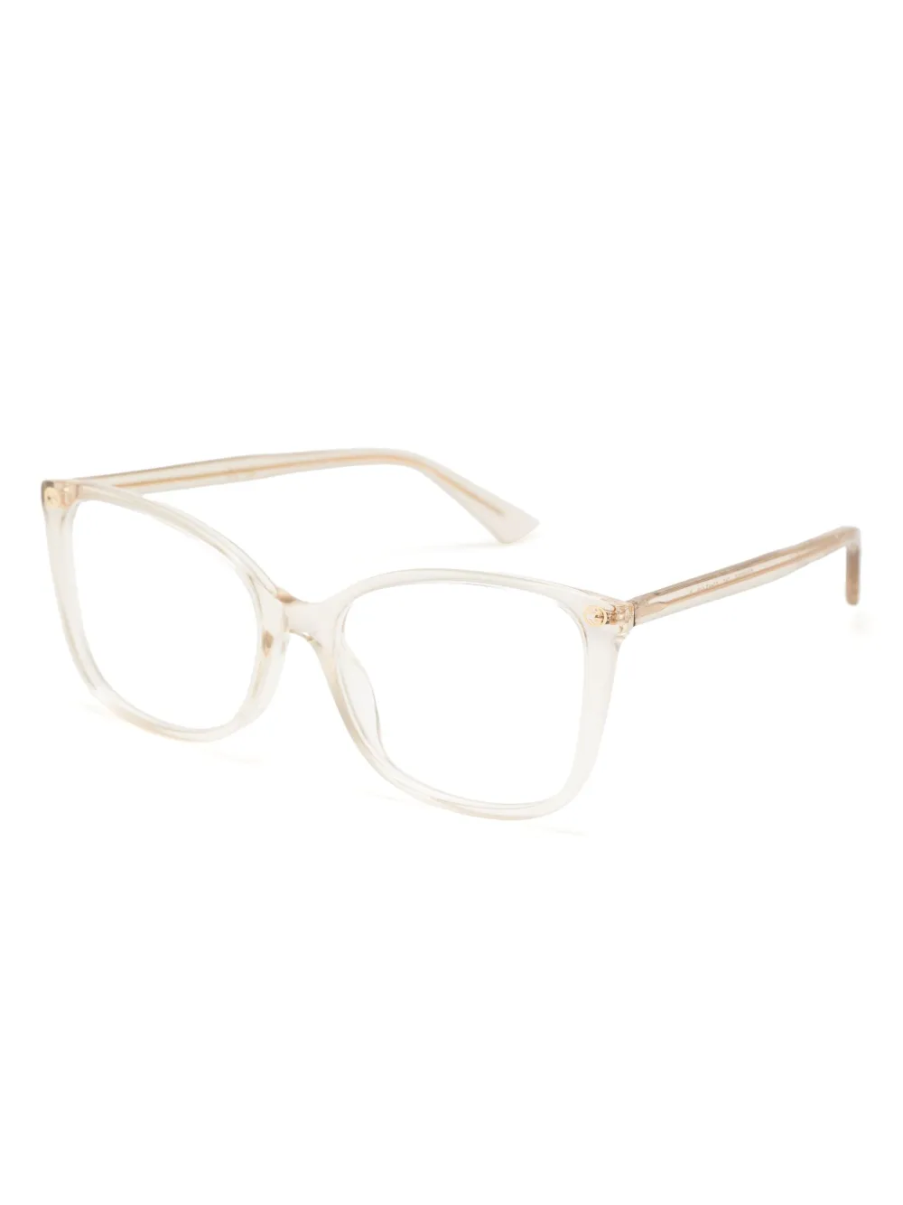 Gucci square-frame optical glasses - Geel