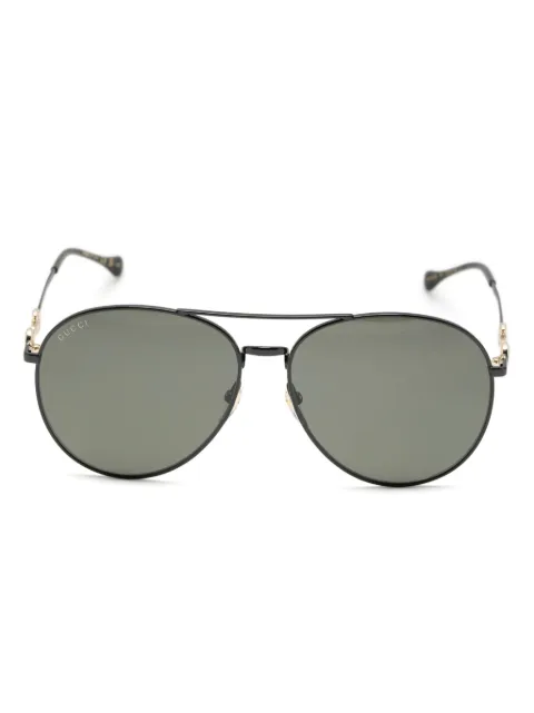 Gucci pilot-frame sunglasses