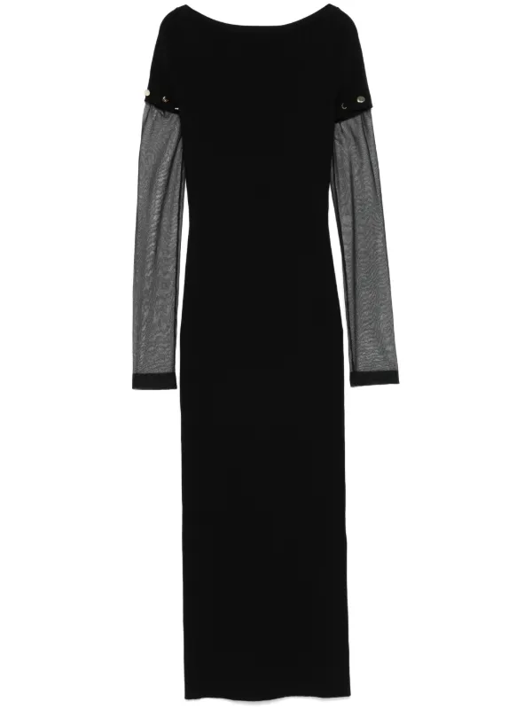 Sportmax Grazia Maxi Dress - Black