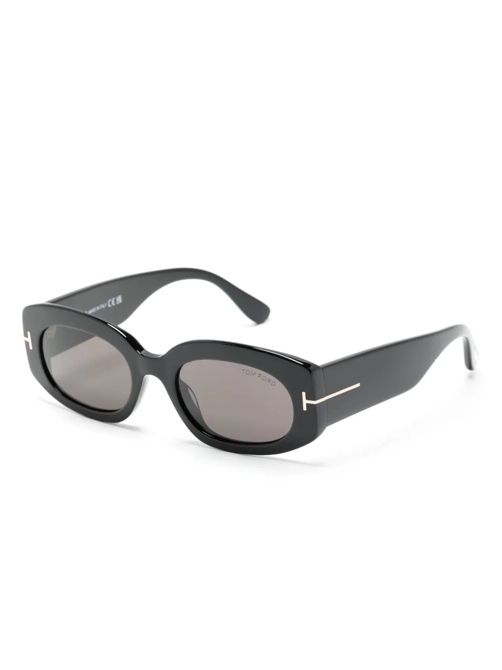 TOM FORD rectangle-frame sunglasses - Zwart