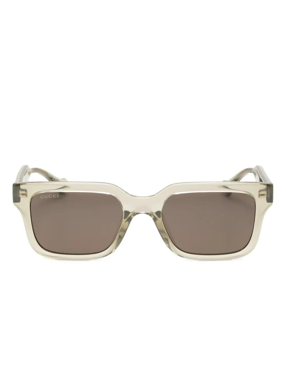 Gucci wayfarer-frame sunglasses | Green | Image 1