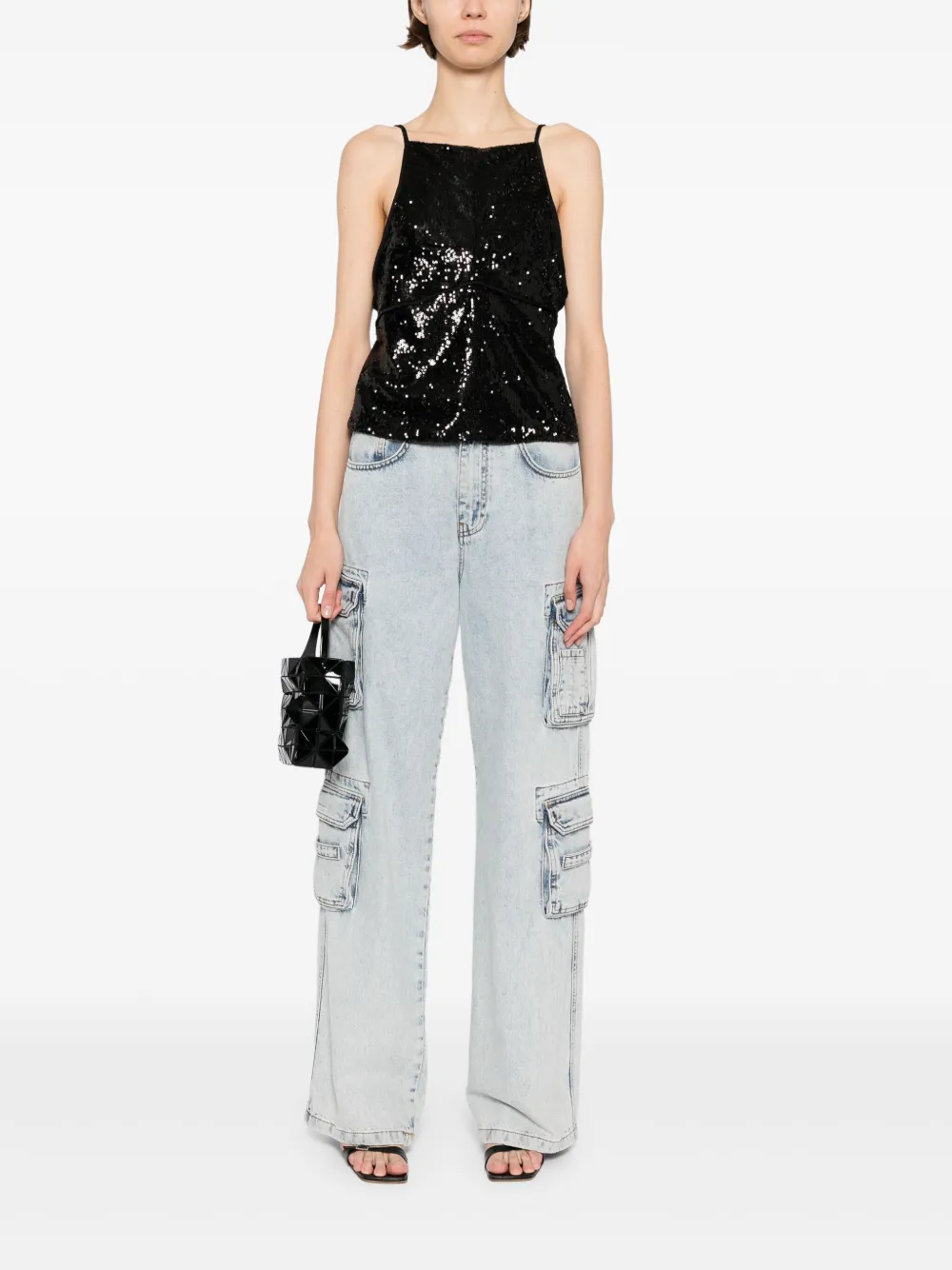 Free People James top Zwart