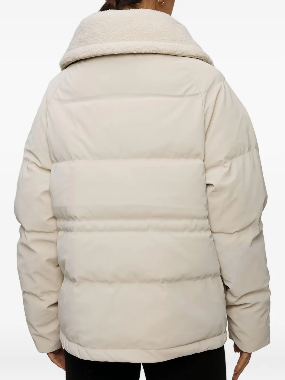 Varley Roseville puffer jacket Beige