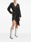 NEVER FULLY DRESSED Vienna paisley-print dress - Black
