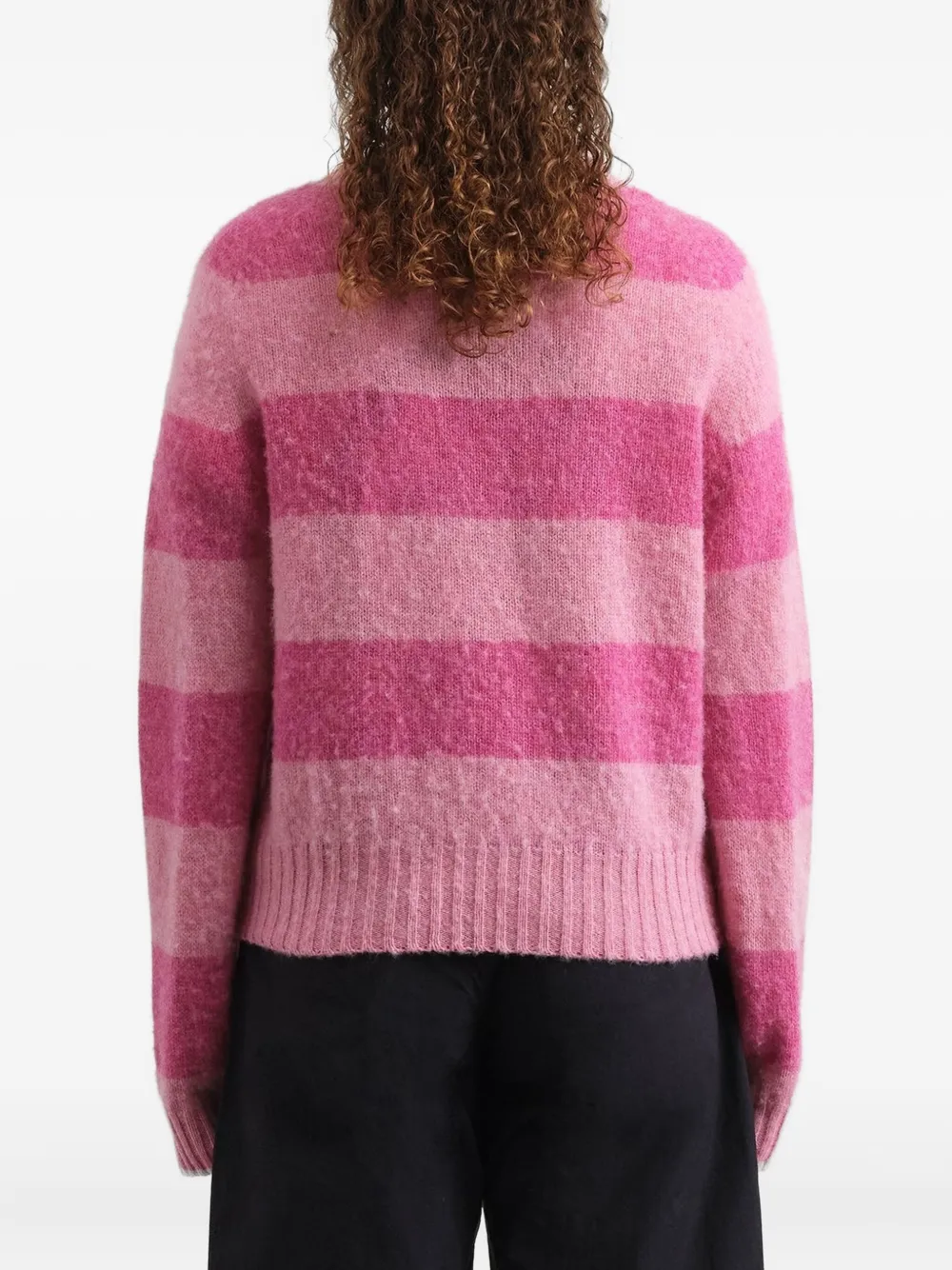 YMC striped sweater Roze
