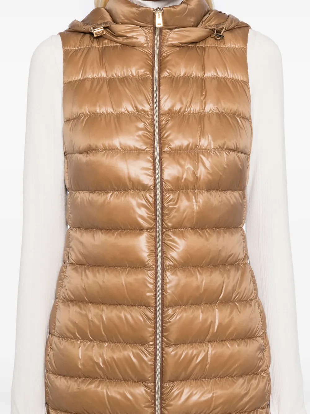 Herno Donsjack met capuchon Beige