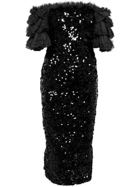 Needle & Thread Essie midi dress