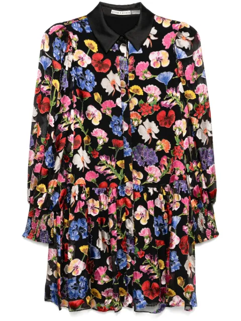 alice + olivia vestido corto Bertha