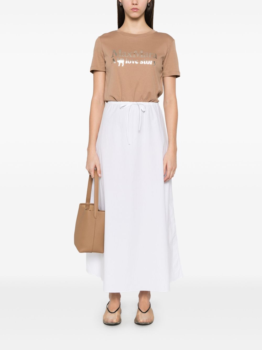 Max Mara Quieto T-shirt - Bruin