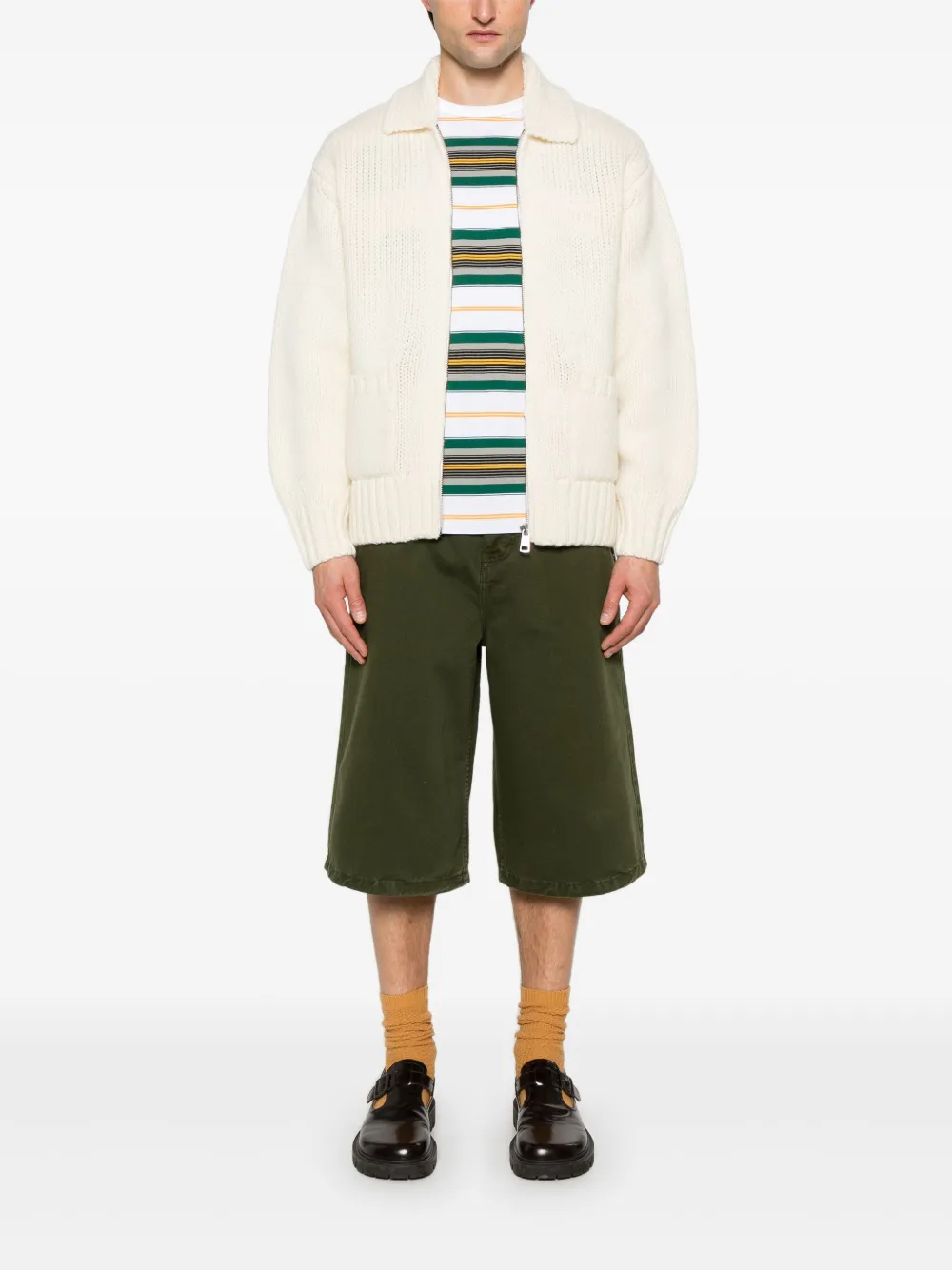 Lacoste Wollen vest Beige