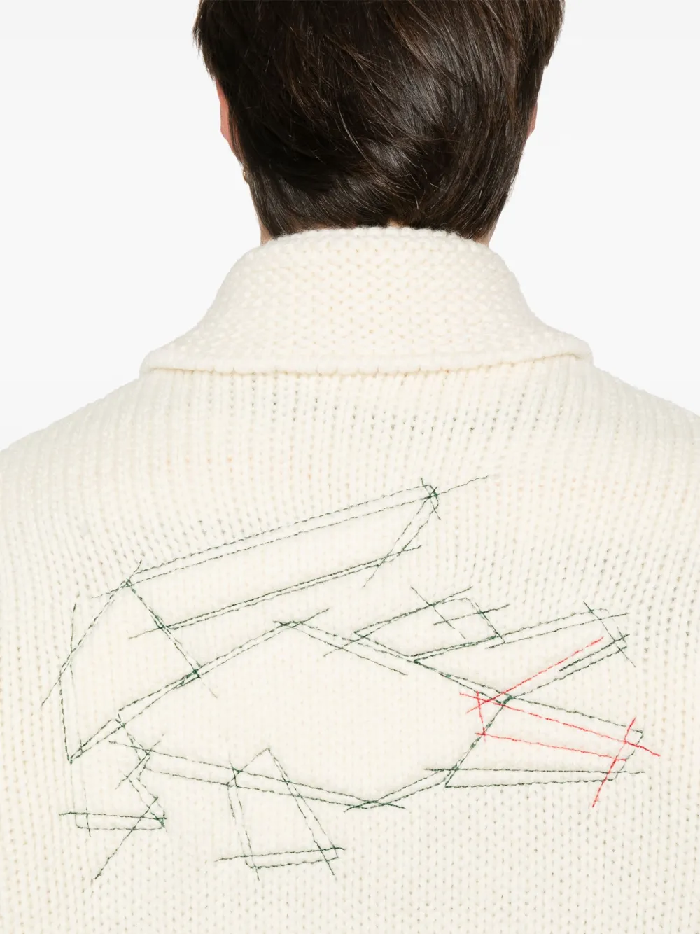 Lacoste Wollen vest Beige