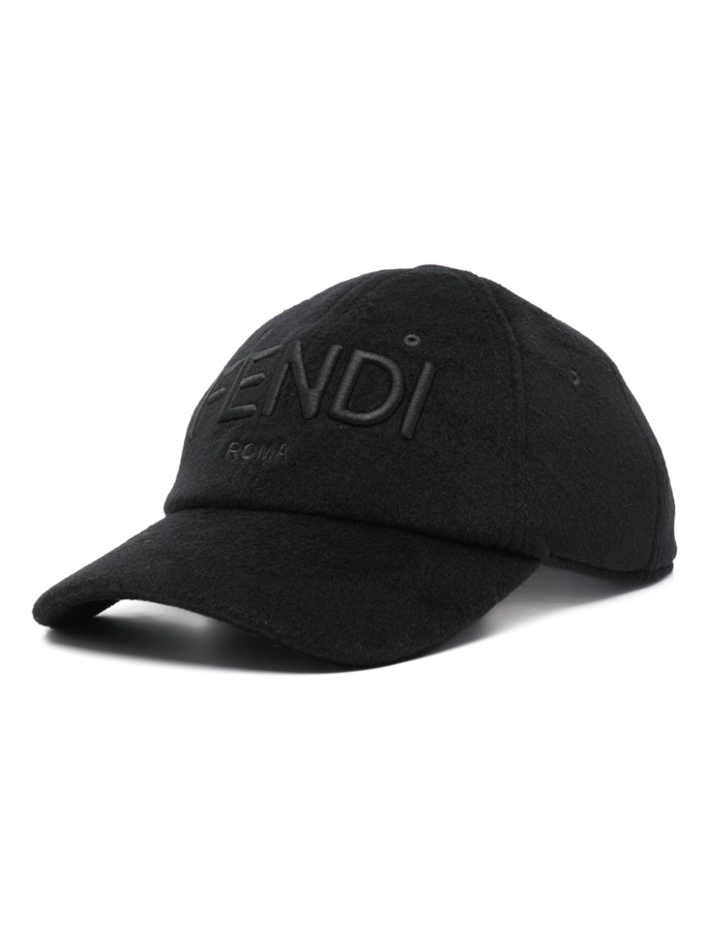 FENDI wool baseball cap - Black