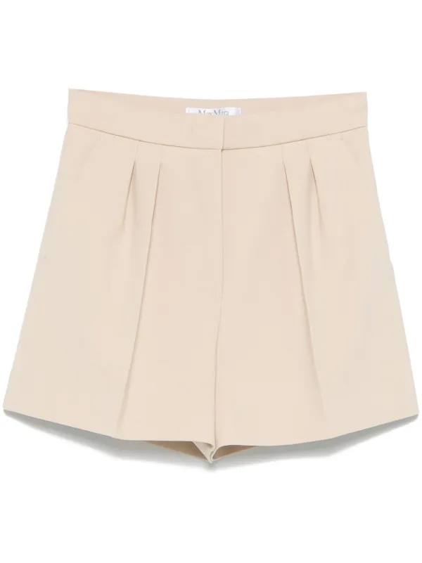 ショートパンツ MAX MARA 'Abisso1234' shorts Beige Max Mara Zic Shorts | Neutrals | FARFETCH