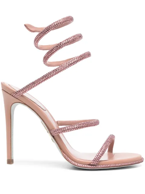René Caovilla 100mm Cleo sandals
