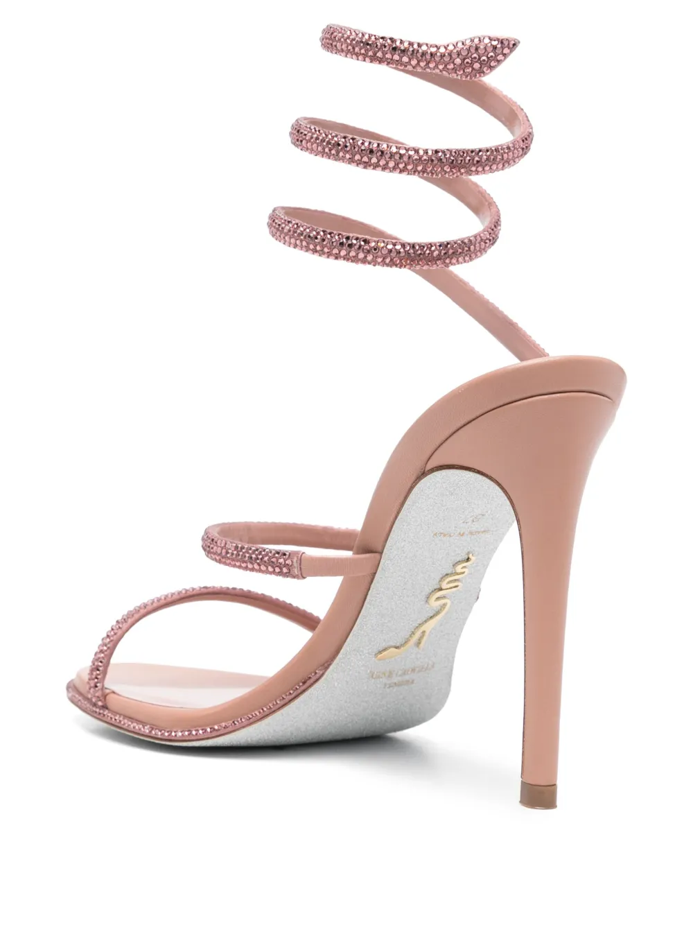 René Caovilla 100mm Cleo sandals Pink