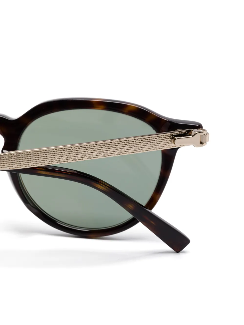 Dunhill Zonnebril met pantos montuur Bruin