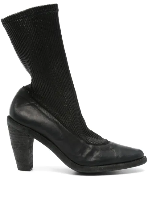 Guidi botas Kangaroo con tacón de 90mm