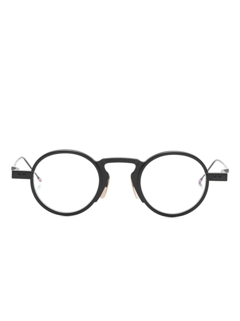 Thom Browne Eyewear round-frame glasses | Grey | Image 1