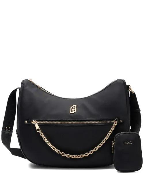 Sac porté épaule à détail de chaîne - LIU JO - Modalova