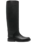 KHAITE Flint knee boots - Black