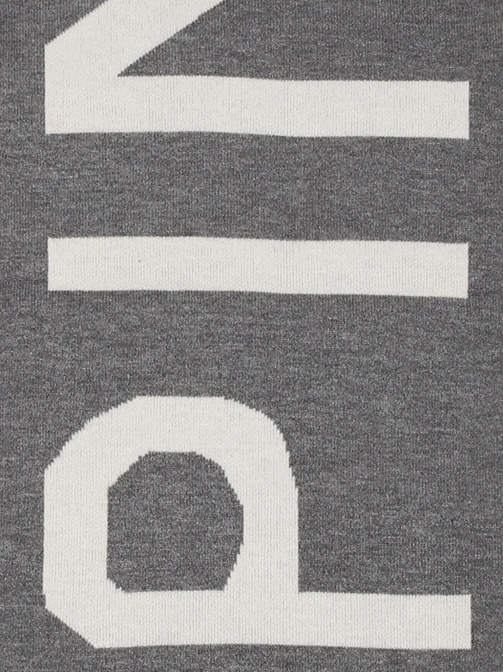  Pinko Kids Logo-jacquard Scarf - Grey 