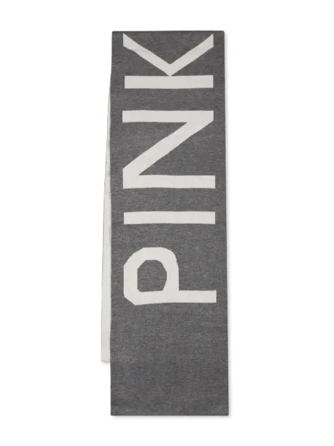 Pinko Kids logo-jacquard scarf