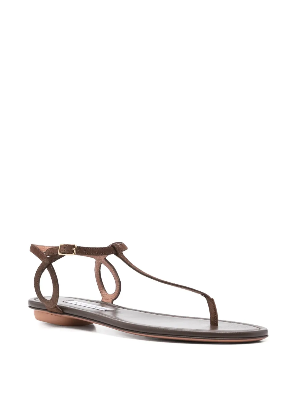 Aquazzura Almost Bare flats Brown