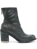 Guidi 85mm leather ankle boots - Blue