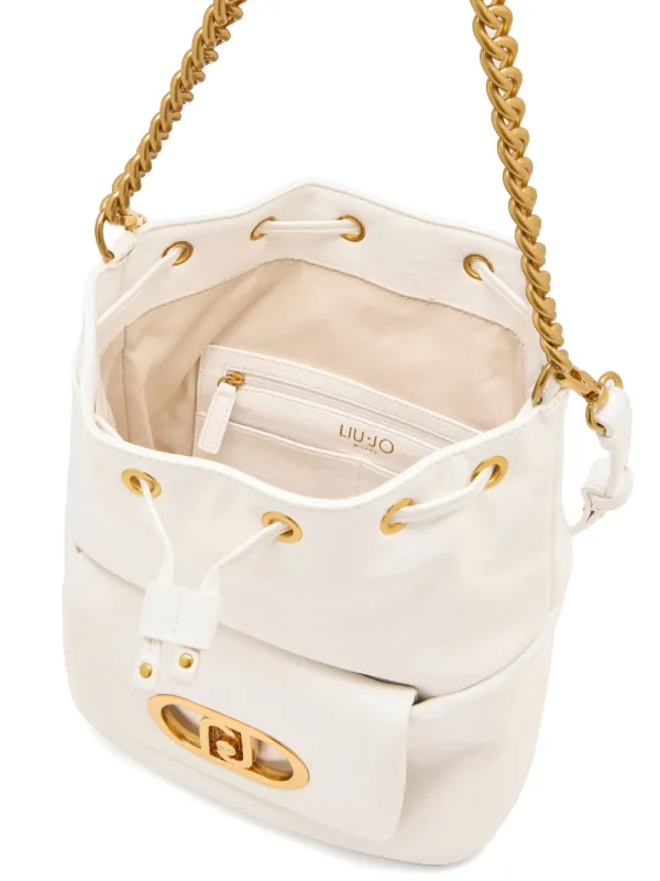 LIU JO LaPuffy Bucket Bag | White | FARFETCH