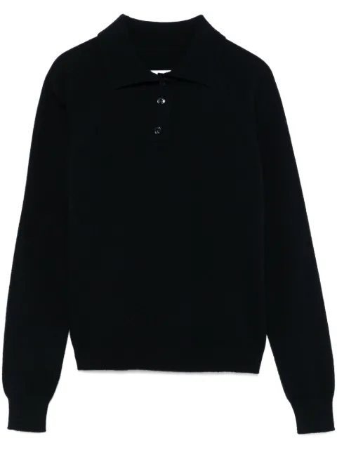 Maison Margiela virgin-wool polo top 